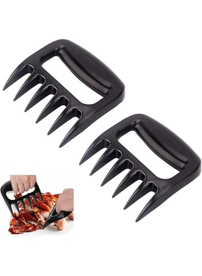 Meat Shredder Claws, Pulled Pork Meat Shredder Shredding Forks BBQ Claws,Not Easy to Corrode,High Temperature Resistance - Image 1